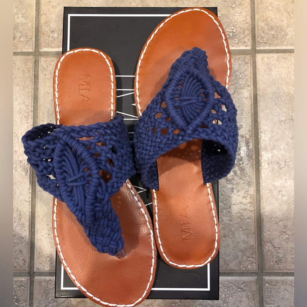 MIA Vivian Crochet Sandals